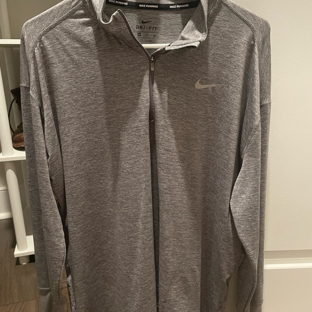 Men's Nike DRI FIT quarter zip long sleeve